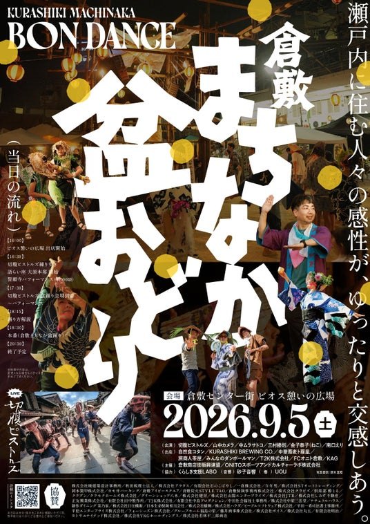倉敷まちなか盆おどりのポスター