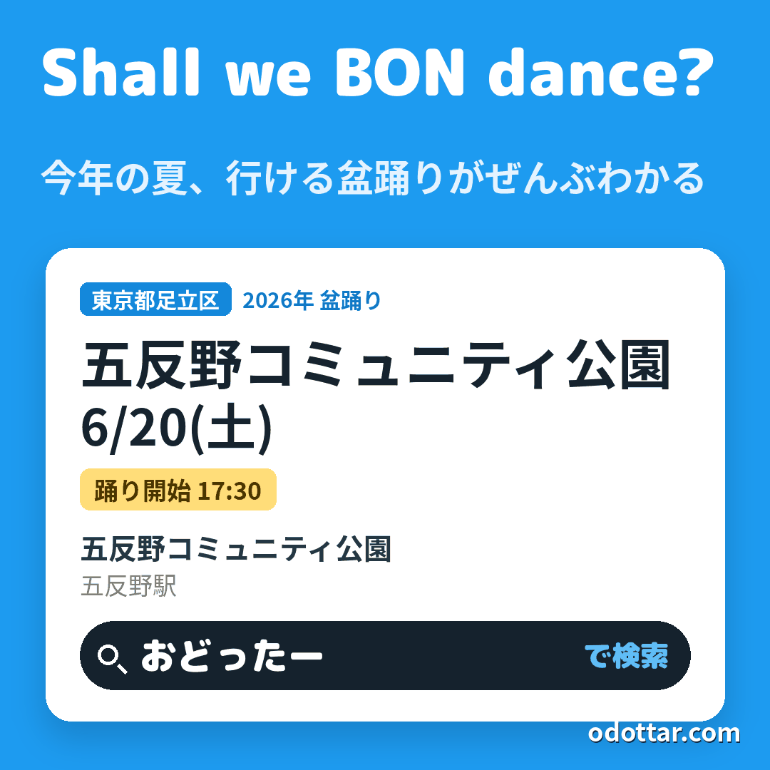 五反野コミュニティ公園